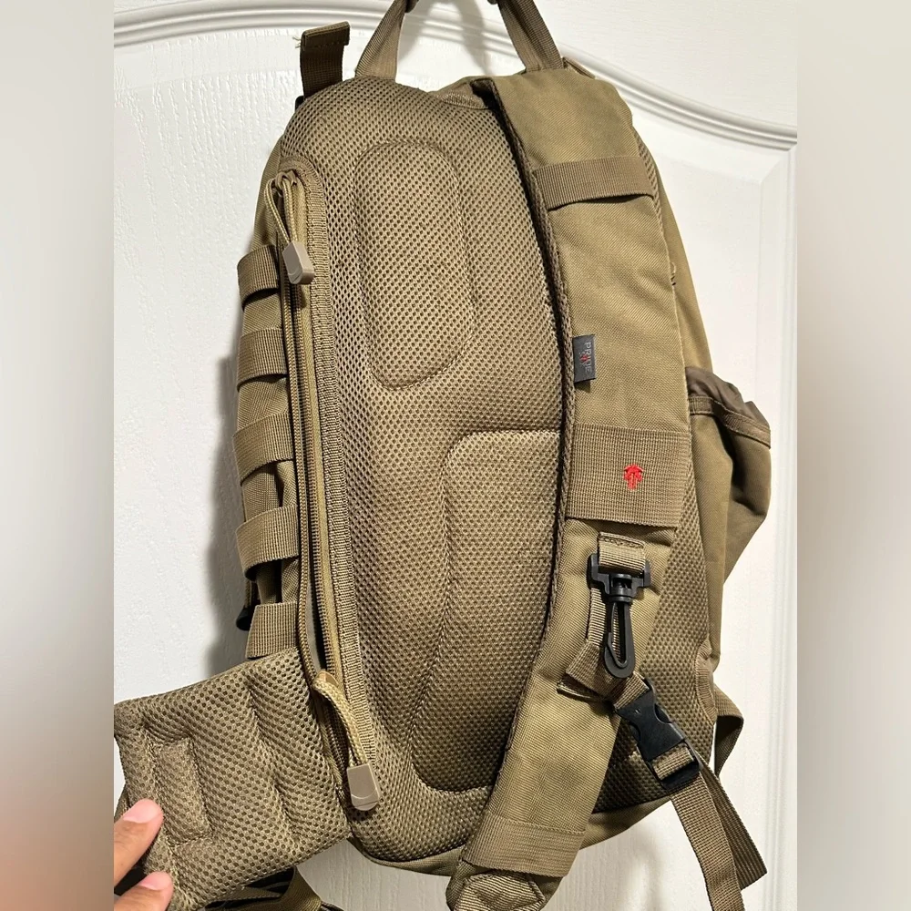 Pride Six Tactical Tan Lite Force Tactical Sling Backpack